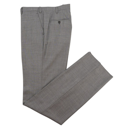 $2700 SARTORIA PARTENOPEA Total Hand-Sewn Suit Wool 140's Gray Houndstooth