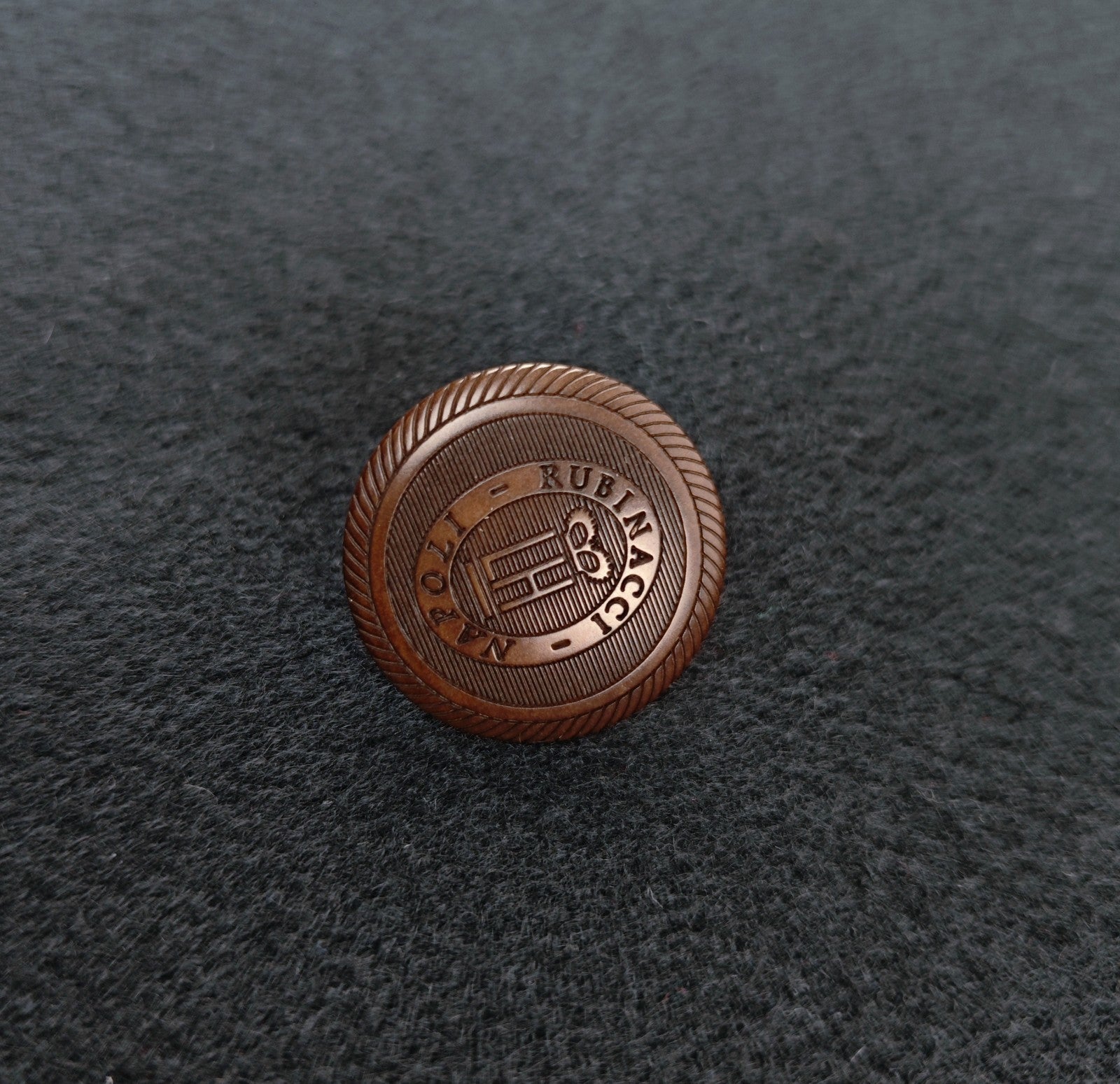 $3250 RUBINACCI NAPOLI Blue Caban Coat Jacket 100% Cashmere 36 US / 46 EU ( S )