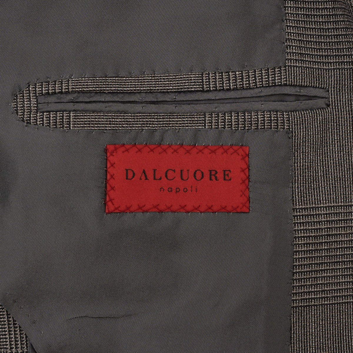 Sartoria DALCUORE NAPOLI Hand-Sewn Suit Double Breasted Wool Gray 38 US 48 EU