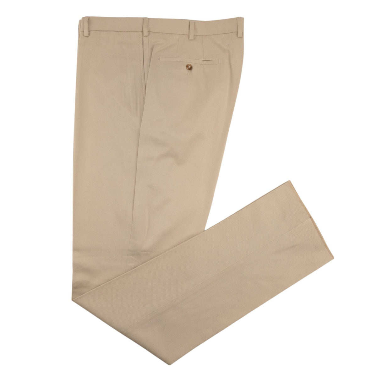 700$ BURBERRY LONDON Beige Chino Cotton Trouser Pant Regular Fit 42 US / 58 EU