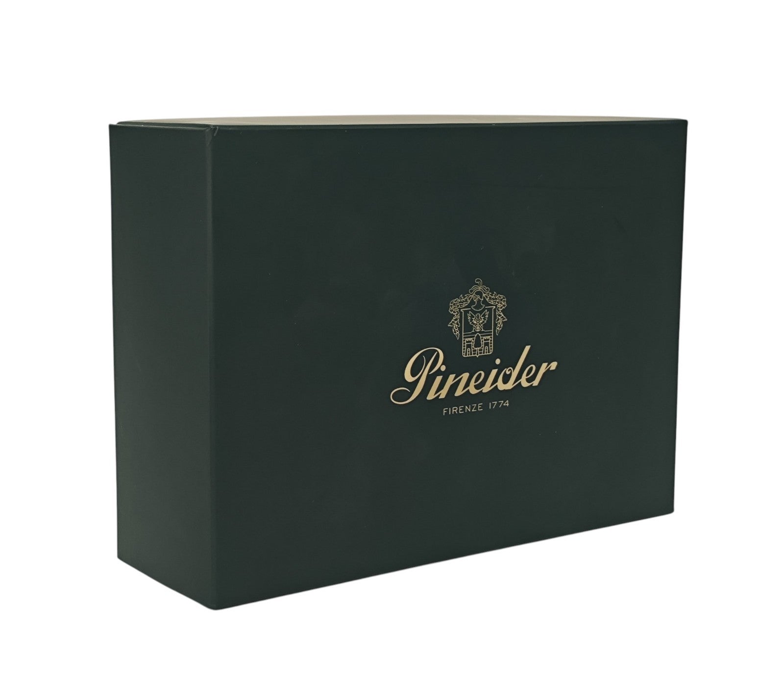 210$ PINEIDER FIRENZE 1774 "Empress" Leather Zipped Pen Case Blue / Grey