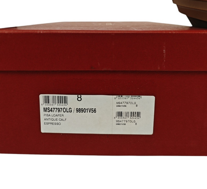 1250$ TESTONI "Pisa" Brown Loafer Shoes Calf Espresso 8 UK / 9 US / 42 IT