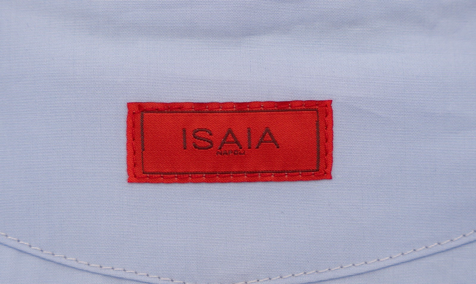 $2250 ISAIA NAPOLI Light Blue Pajama Sleeping Set Drawstring Pant Fine Cotton