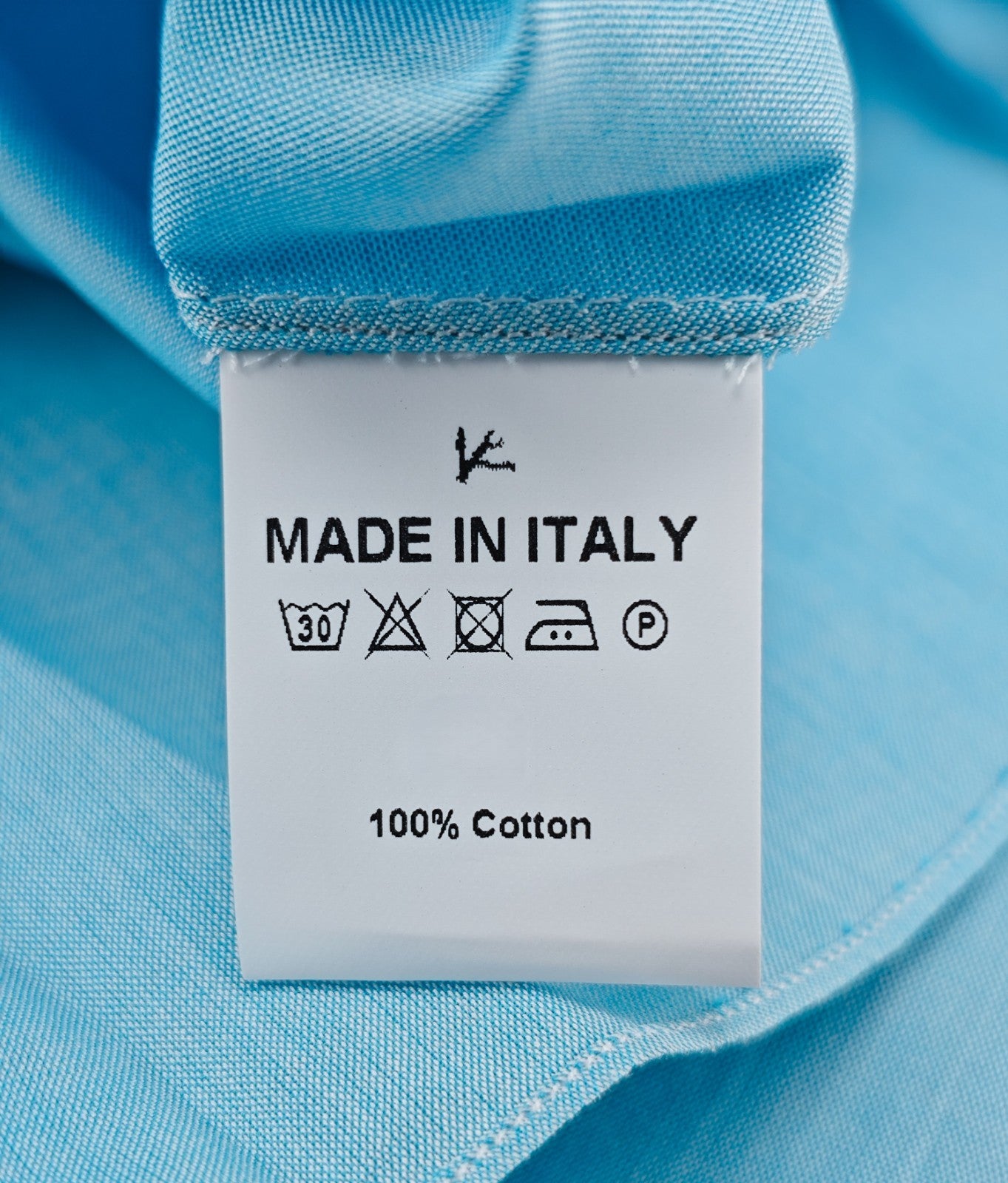 750$ ISAIA "Mix" Dress Shirt Sky Blue Solid Lightwheight Cotton 16 - 41