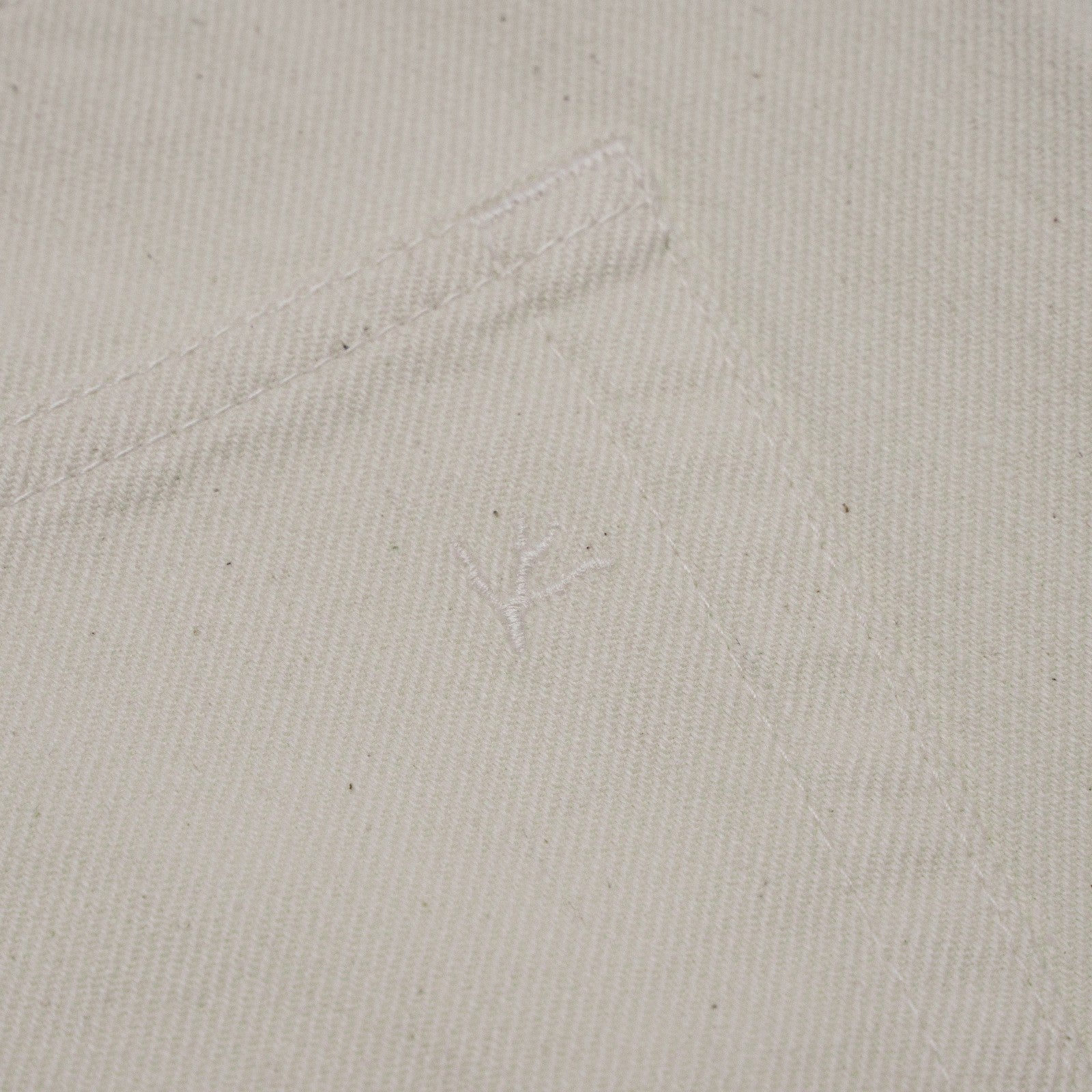 690$ ISAIA NAPOLI Ivory Denim Jeans 5 Pockets Cotton Slim 36 US / 52 EU