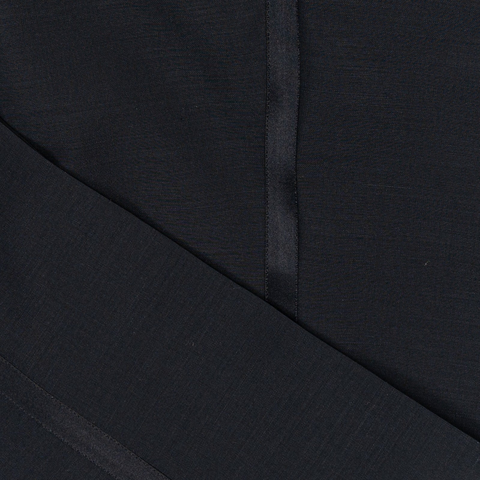 670$ RUBINACCI NAPOLI "Luca" Black Tuxedo Pant Wool Mohair 36 US / 52 EU