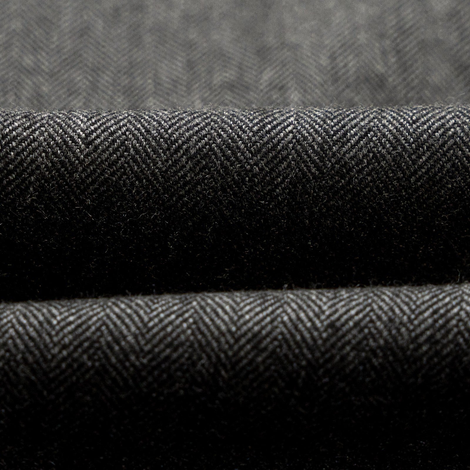 3480$ BURBERRY LONDON Suit Dark Gray Herringbone 100% Cashmere 48 US /  58 IT