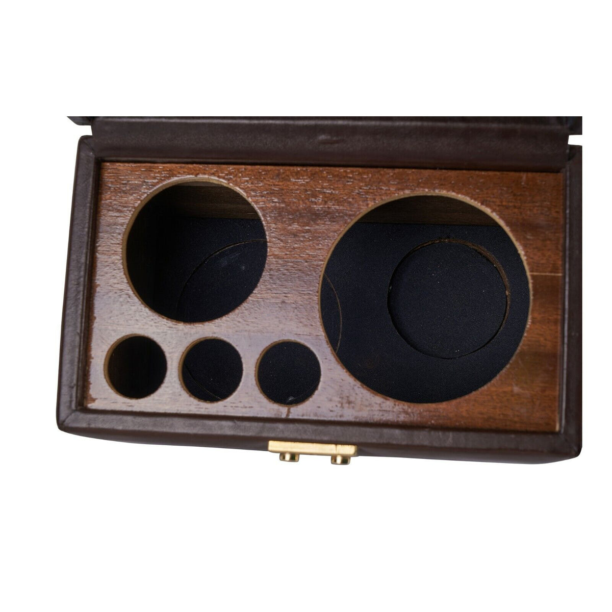 $2500 RARE BROOKS BROTHERS Leather Cocktail Shaker Set Travel Case New Vintage