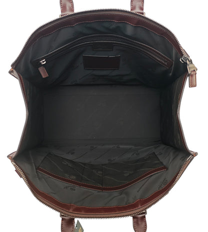 2050$ PINEIDER FIRENZE 1774 "Metro Smooth" Travel Weekend Medium Duffle Bag Rum
