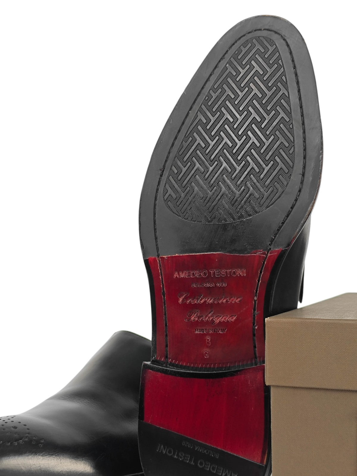 1400$ TESTONI "Venezia" Slip On Shoes Calf Black Goodyear Welted 8 UK 9 US 42 IT