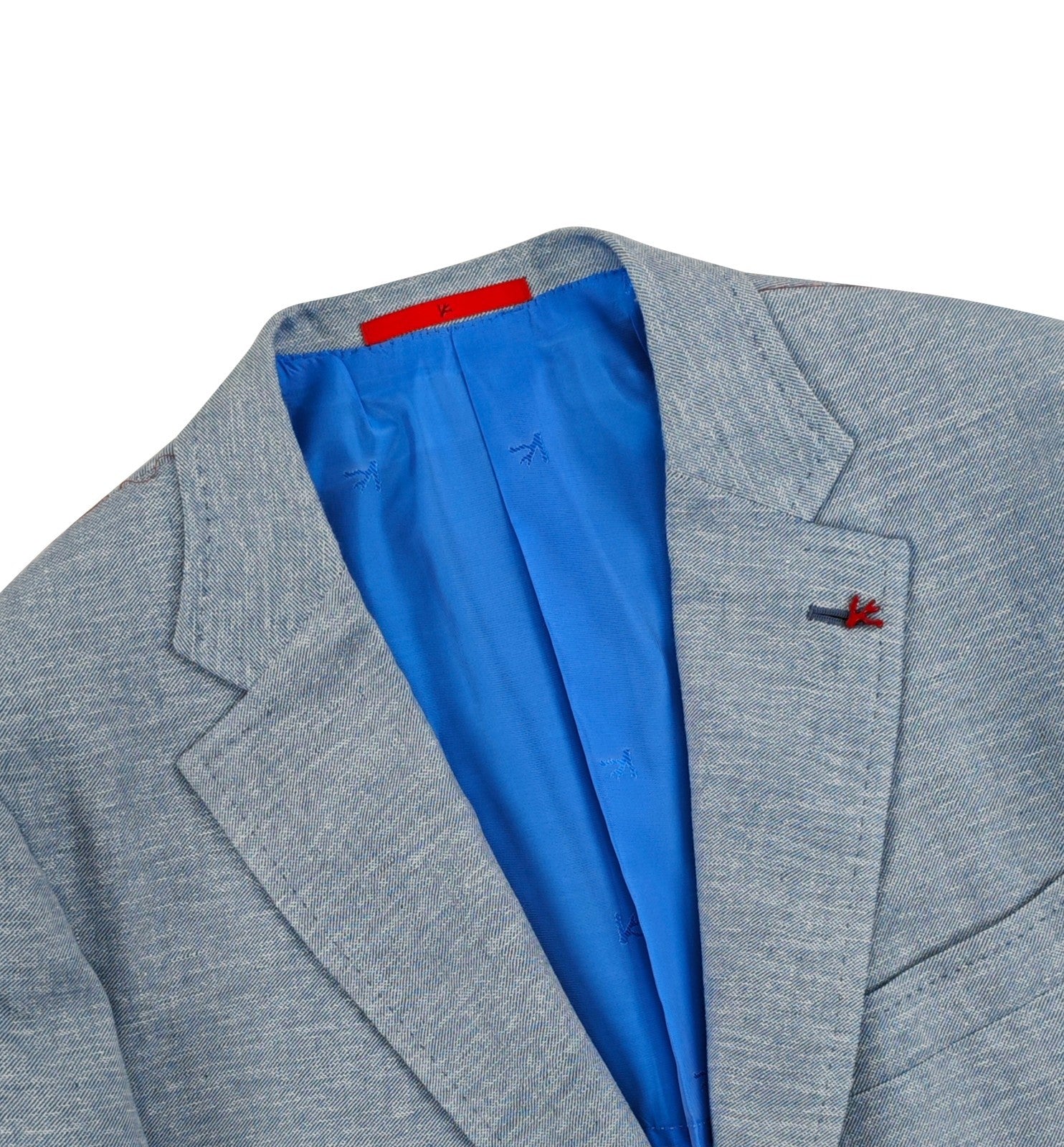 $5400 ISAIA NAPOLI Sky Blue Jacket Sport Coat Cashmere Silk Linen 44 US 54 EU 8R