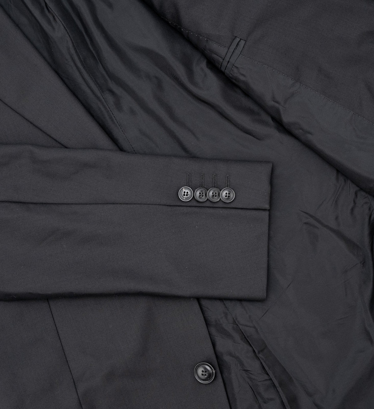 2550$ GIORGIO ARMANI SOHO Jacket Sport Coat Wool Cashmere Black 42 US / 52 IT