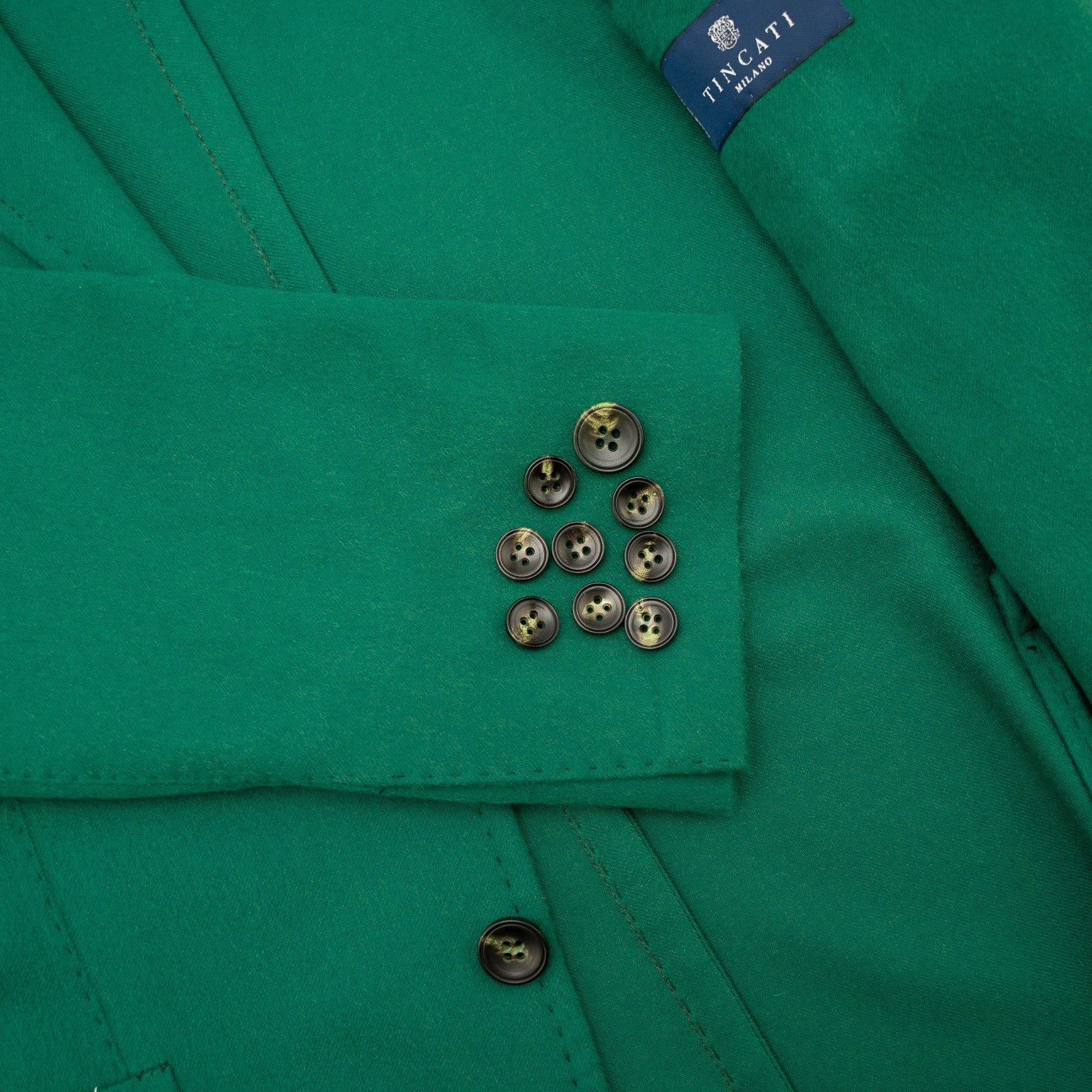 SARTORIO KITON NAPOLI Green Jacket Sport Coat 100% Cashmere for TINCATI MILANO