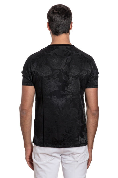 LUXURY 2900$ GERLIN T-Shirt REAL GOLD THREADS 24 karat 100% Silk -  ZILLI