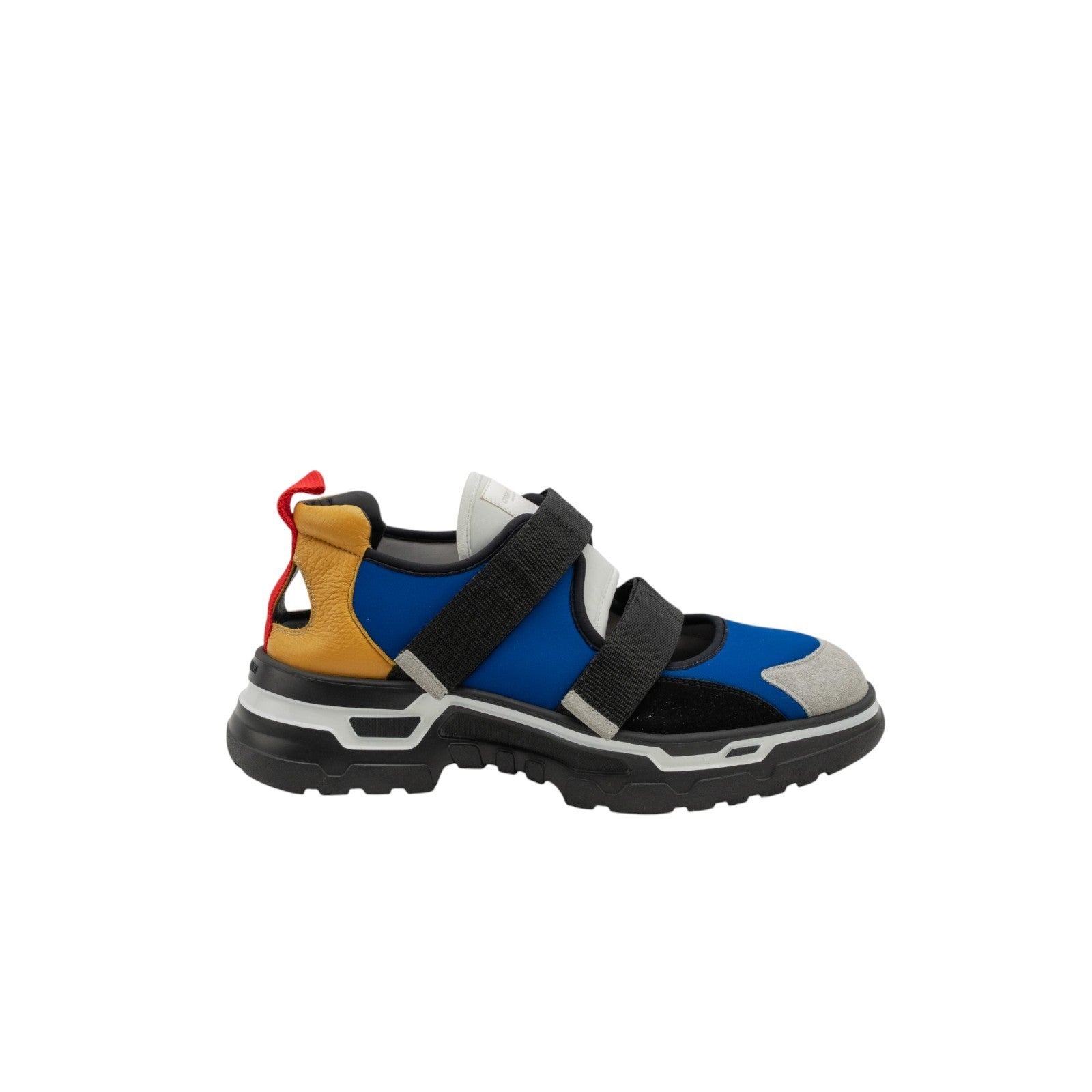 1450$ GIORGIO ARMANI Sneakers Shoes Strapped Multicolor Suede 10 UK 11 US 44 IT