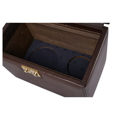 $2500 RARE BROOKS BROTHERS Leather Cocktail Shaker Set Travel Case New Vintage