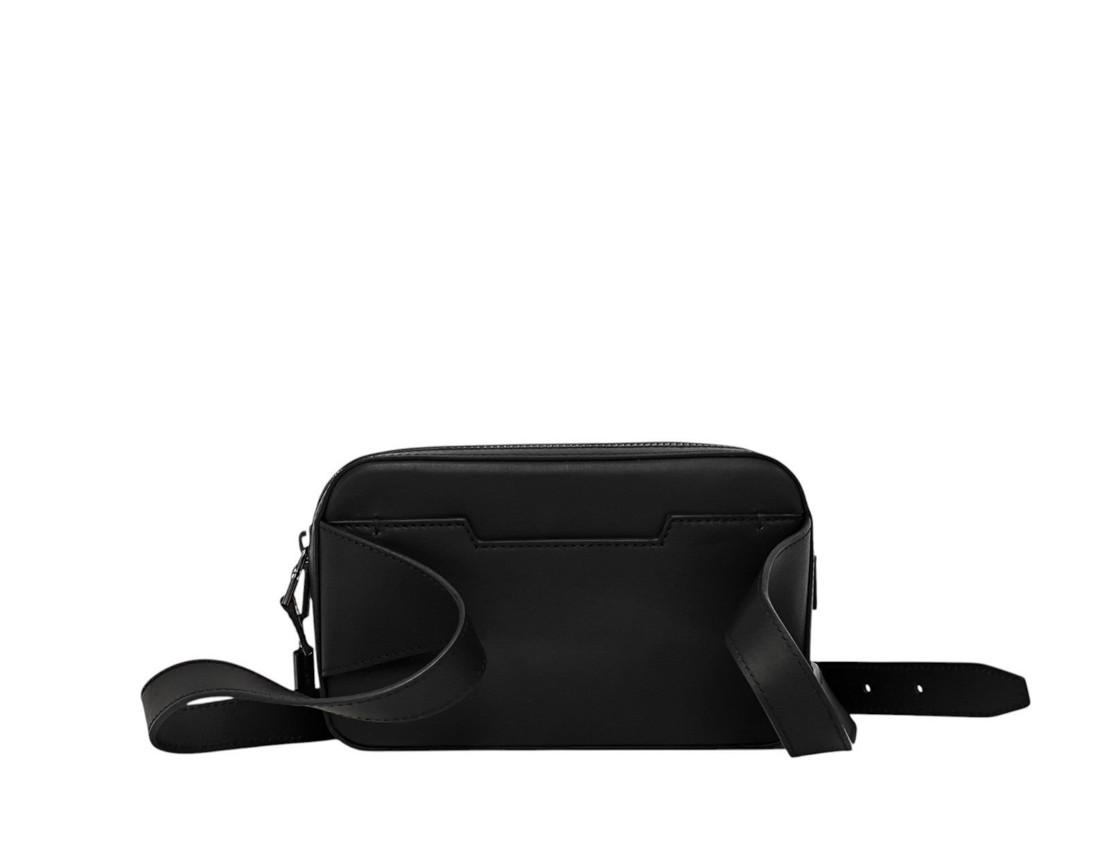 1070$ PINEIDER FIRENZE 1774 "Metro Smooth" Bumbag Belt Bag Calf Black