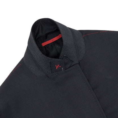 $6190 ISAIA "Capri" Blue Midnight Jacket Sport Coat Fine Wool  42 US / 52 EU  8R