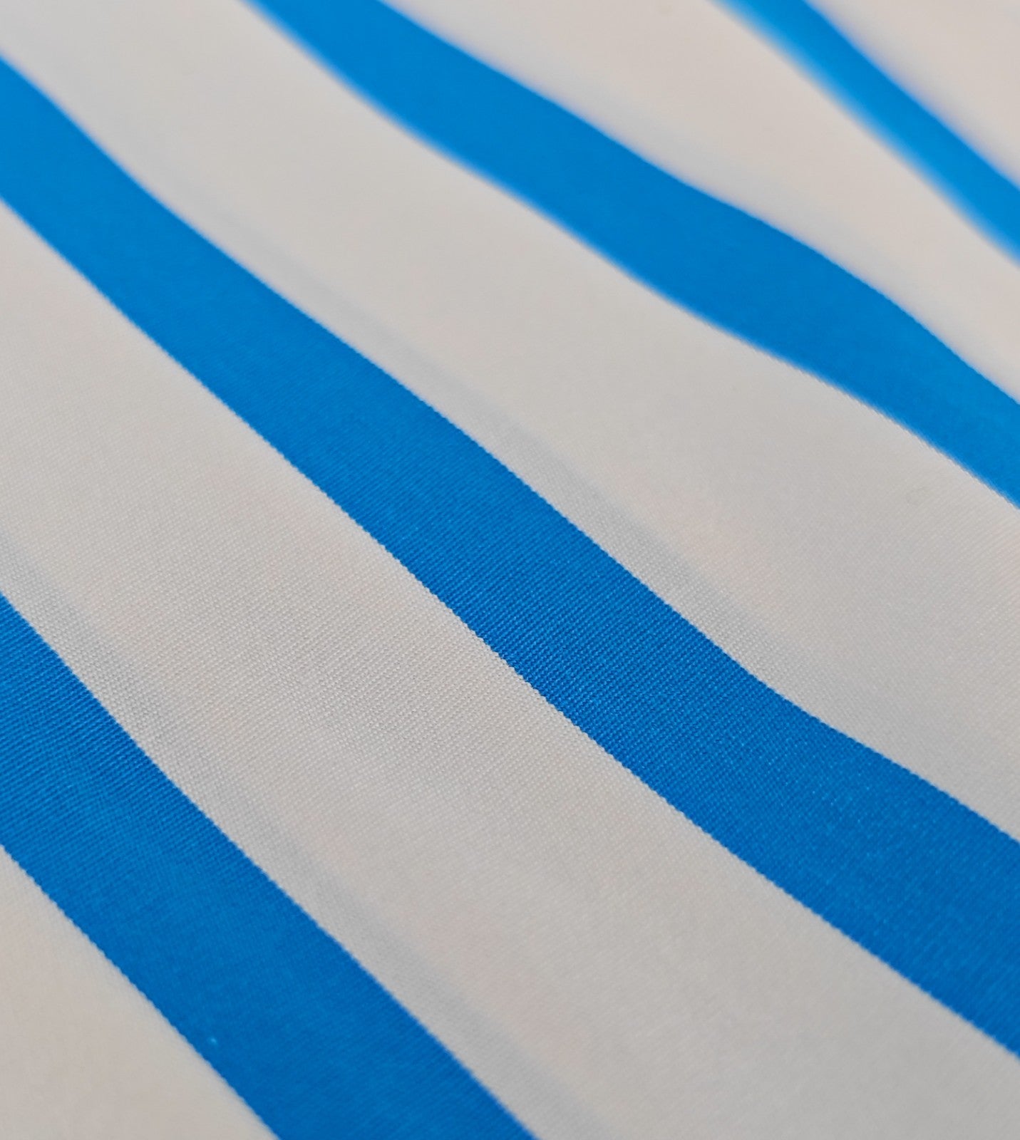 730$ ISAIA NAPOLI "Mix" Blue / White Dress Shirt Striped Cotton 16 - 41