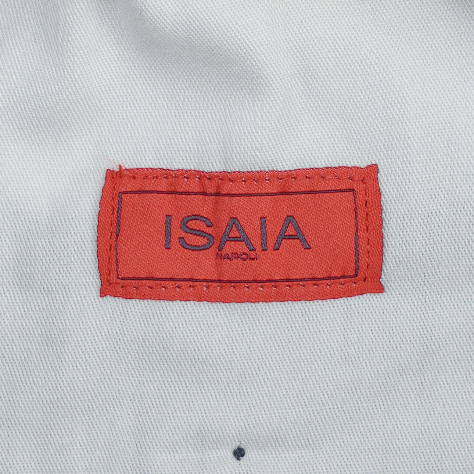 1300$ ISAIA NAPOLI Corduroy Blue Drawstring Pant Cotton Cashmere 36 US / 52 EU
