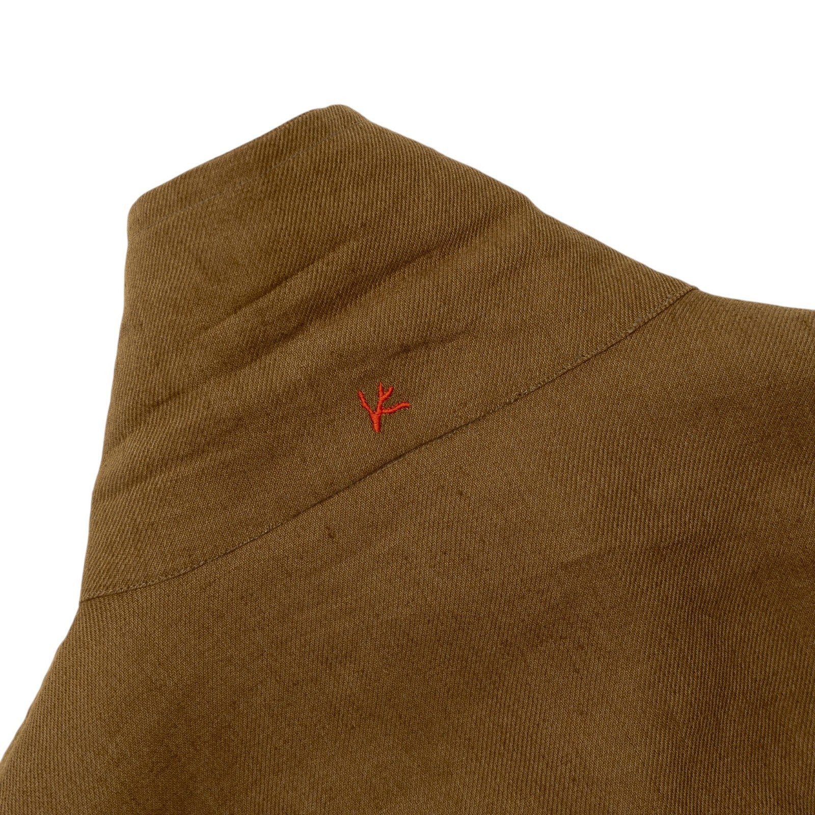 $2800 ISAIA NAPOLI Tobacco Hand-Sewn Safari Jacket 100% Linen 38 US / 48 EU