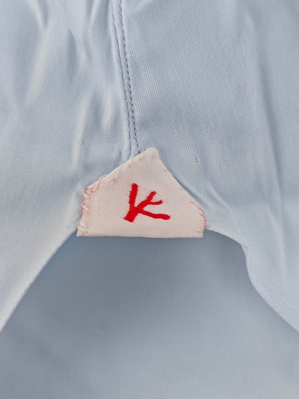 780$ ISAIA "Mix" Comfort Dress Shirt Light Blue Stretch Cotton 15.75 - 40