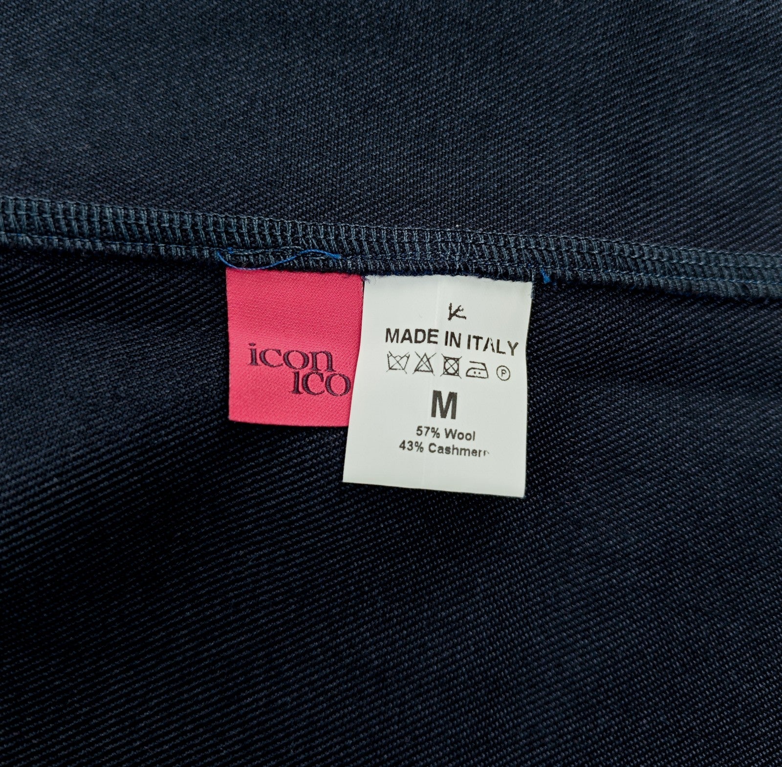 $1850 ISAIA NAPOLI Blue Hand-Sewn Overshirt Jacket Wool - Cashmere  Size M