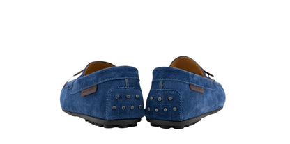 1200$ TESTONI Driver Loafer Shoes Suede Lambrusco 8 UK / 9 US / 42 IT
