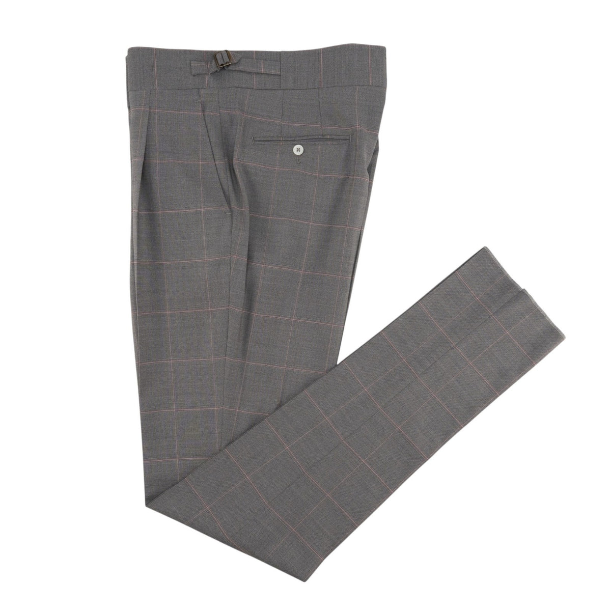 $6600 ISAIA "Capri" Gray Suit Fine Wool Solid Comfort Project 38 US / 48 EU 8R