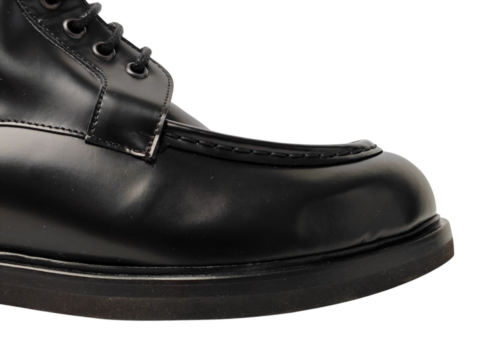 1550$ TESTONI Combat Boot Shoes Brush Off Calf / Fur Lining 8 UK / 9 US / 42 IT