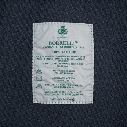 415$ LUIGI BORRELLI NAPOLI Dark Blue Denim 5 Pockets Jeans  36 US / 50 EU