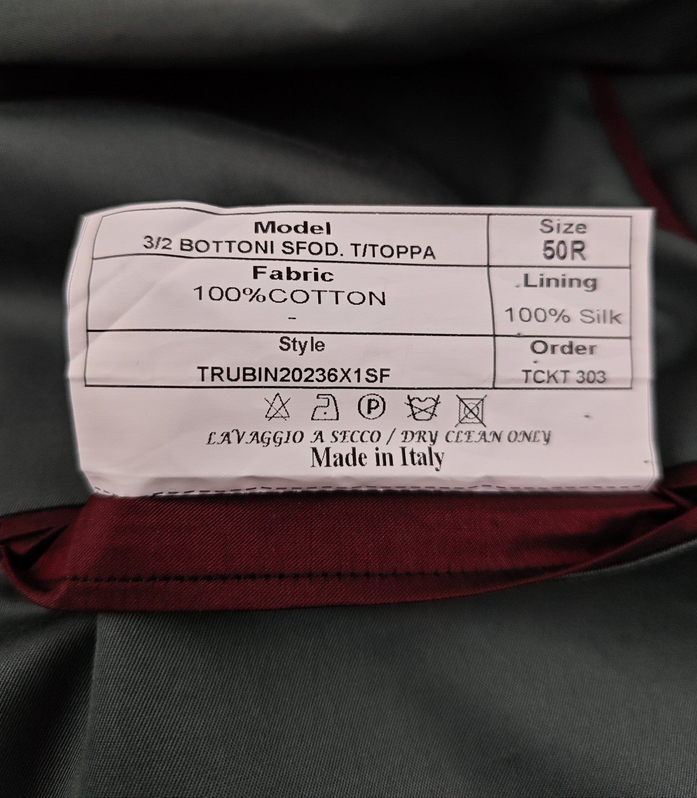 $1690 RUBINACCI NAPOLI Green Off Single Breasted Jacket Cotton