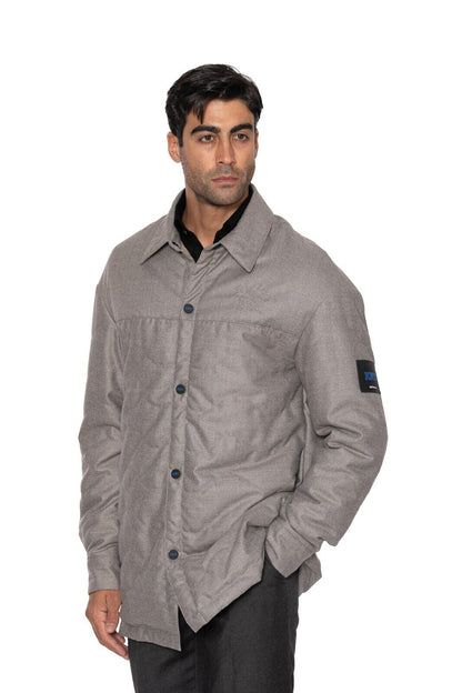 $2200 KITON KNT Sand Padded Overcoat Trench Coat Jacket Fine Wool