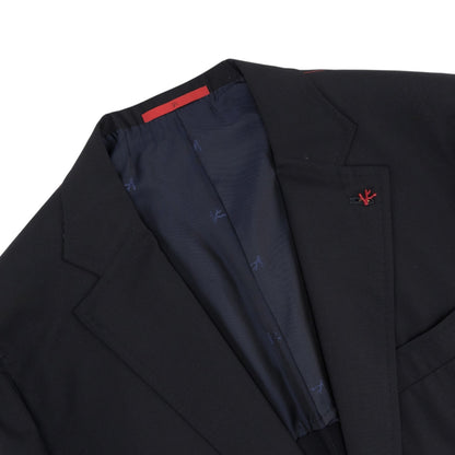 $5750 ISAIA NAPOLI "Domenico" Blue Jacket Sport Coat Fine Wool 46 US / 56 EU 7R
