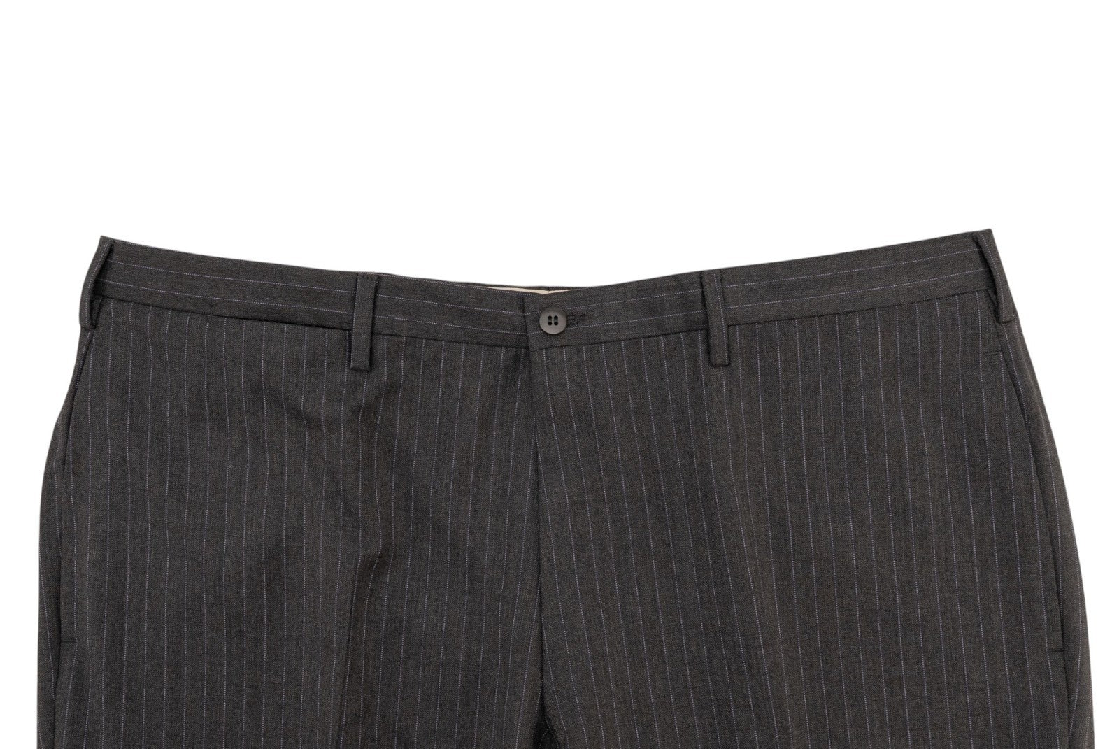 2900$ SARTORIO NAPOLI by KITON Gray Suit Wool 120's Pinstripe 46 US / 56 IT