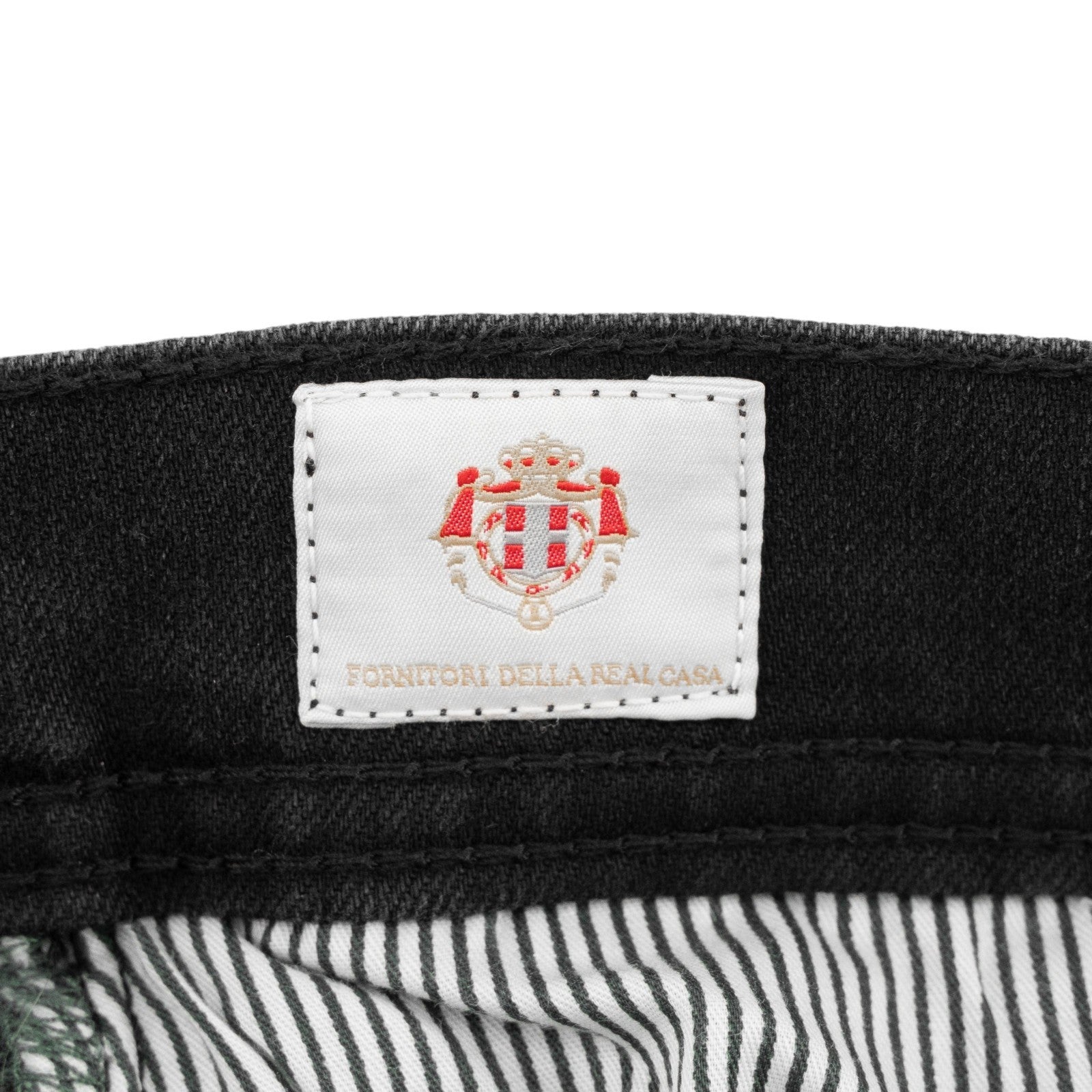 415$ LUIGI BORRELLI NAPOLI Charcoal 5 Pocket Jeans 35 US / 51 EU - Made in Italy