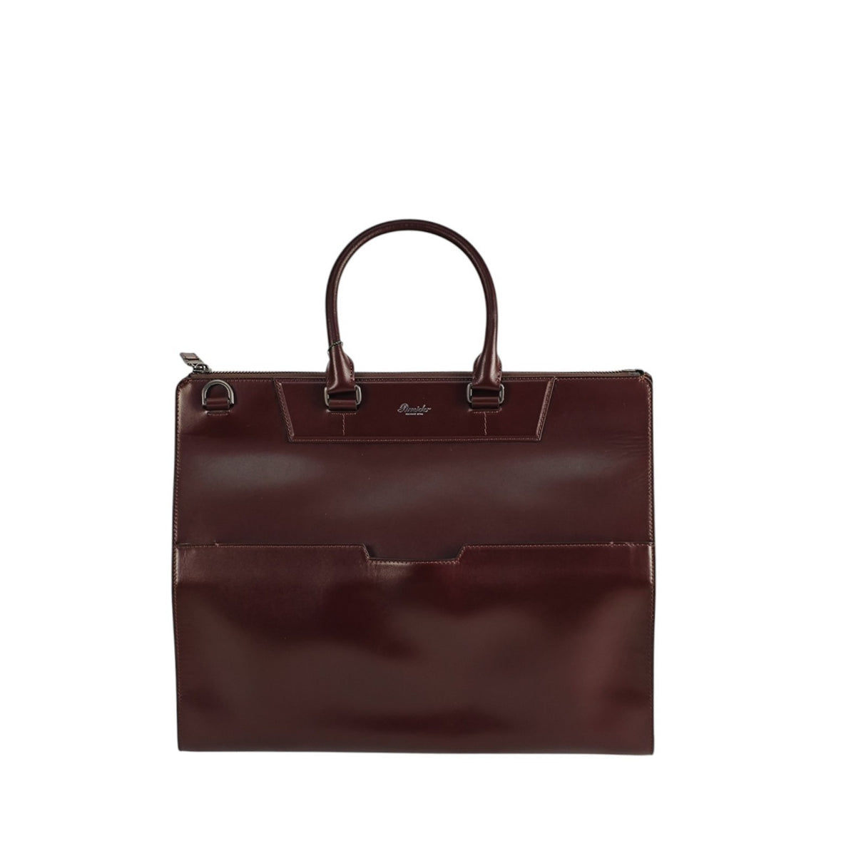 2050$ PINEIDER FIRENZE 1774 "Metro Smooth" Travel Weekend Medium Duffle Bag Rum