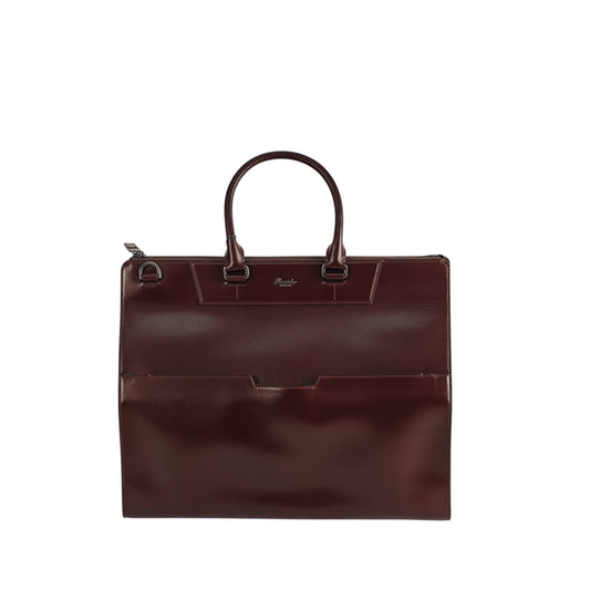 2050$ PINEIDER FIRENZE 1774 "Metro Smooth" Travel Weekend Medium Duffle Bag Rum