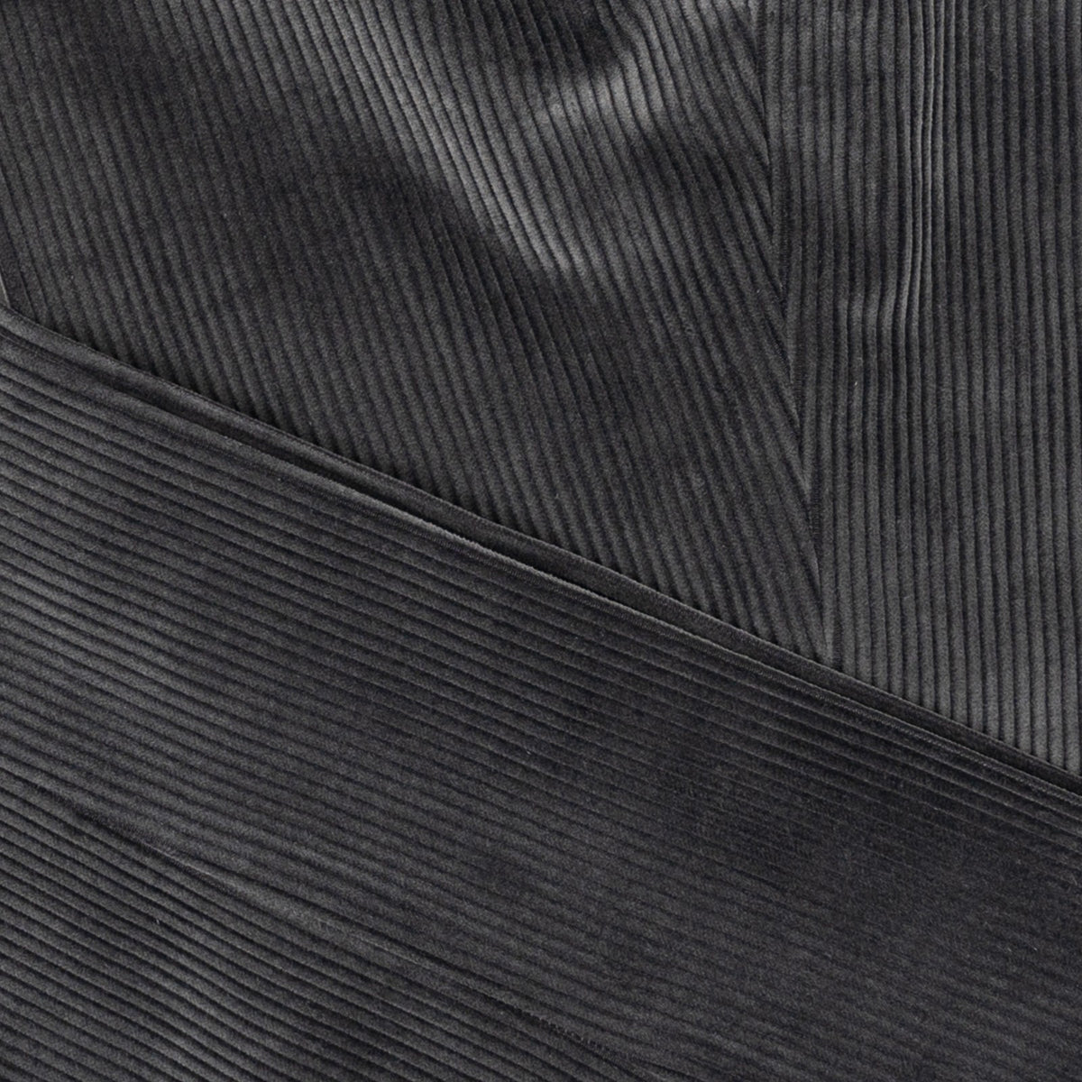 625$ RUBINACCI NAPOLI "Luca" Gray Cotton Corduroy Trouser Pant 30 US / 46 EU