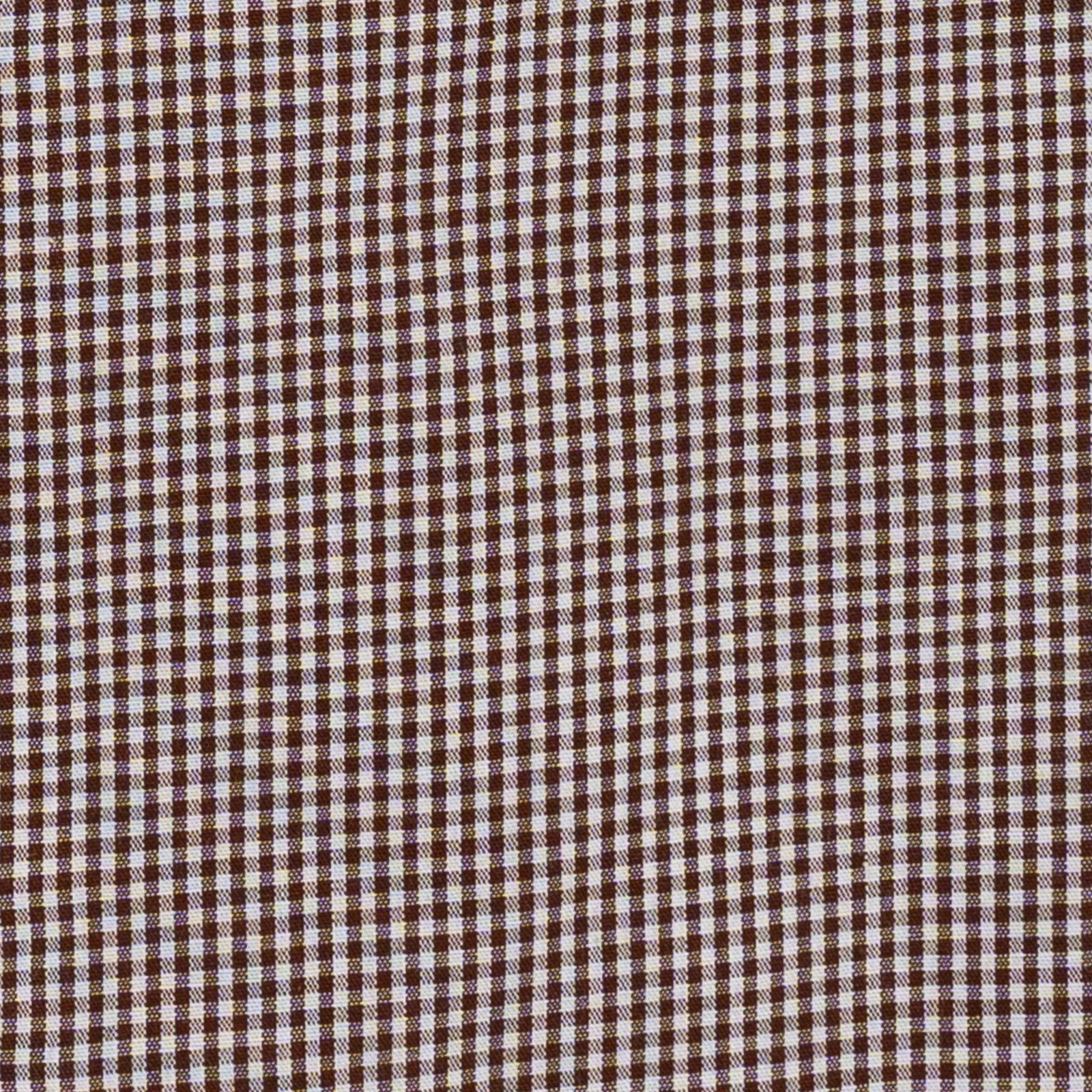 670$ RUBINACCI NAPOLI "Wall Street" White / Brown Hand-Sewn Dress Shirt Cotton