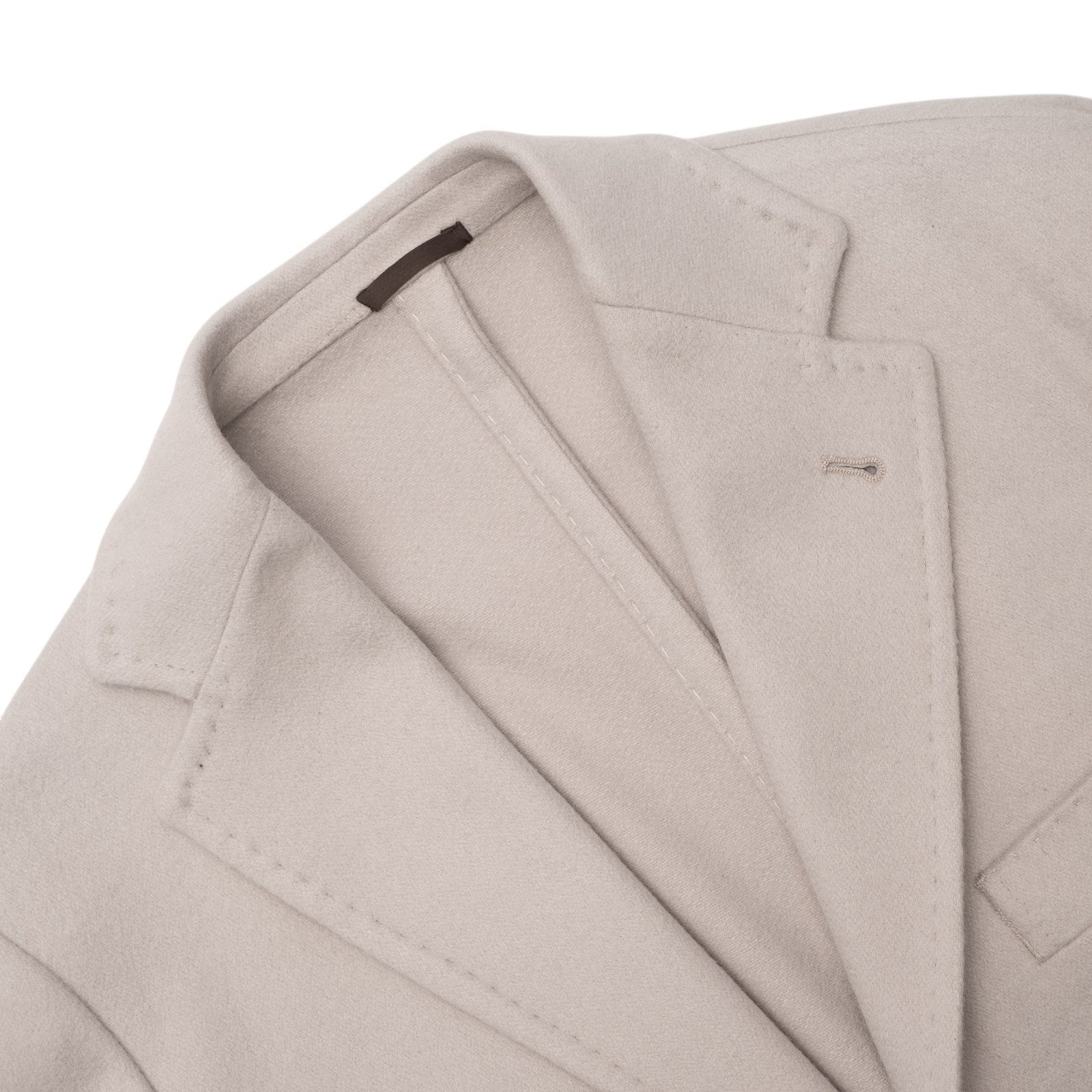 3200$ SARTORIO KITON NAPOLI Ivory Jacket Sport Coat 100% Cashmere
