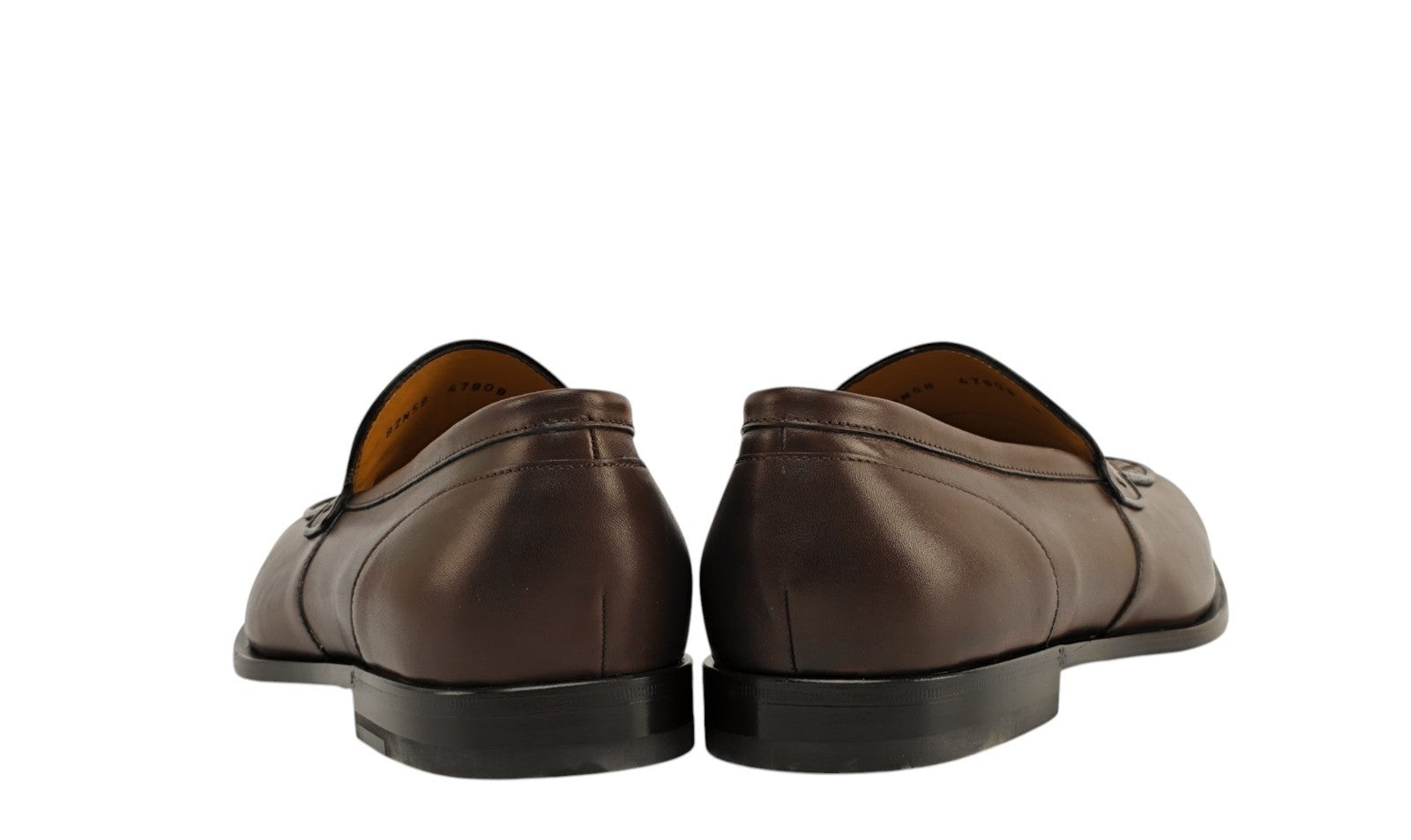 1350$ TESTONI "Camogli" Brown Loafer Woven Calf /  Suede 8 UK / 9 US / 42 IT
