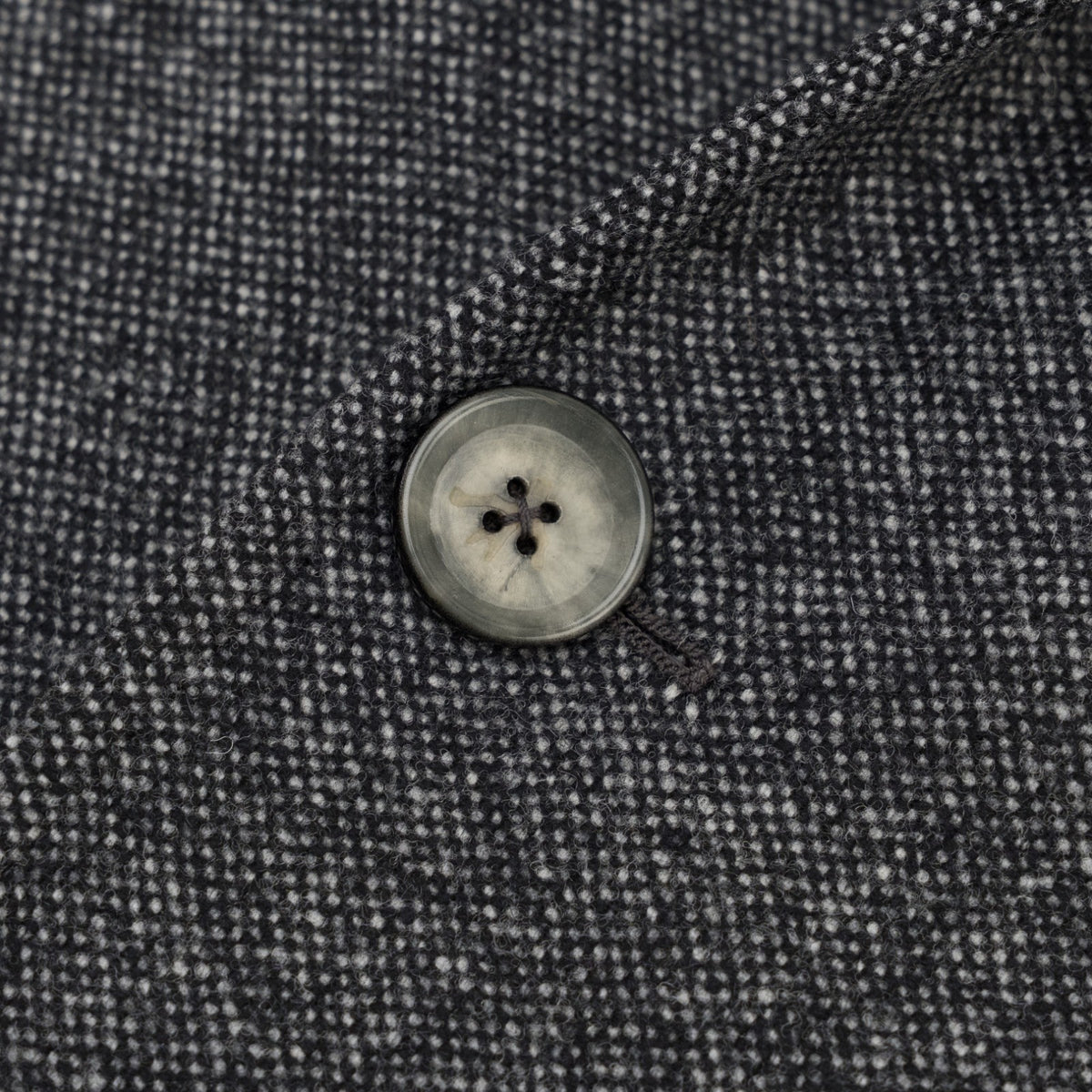 7400$ ISAIA NAPOLI Dark Gray Overcoat Coat Wool & Cashmere 42 US / 52 IT