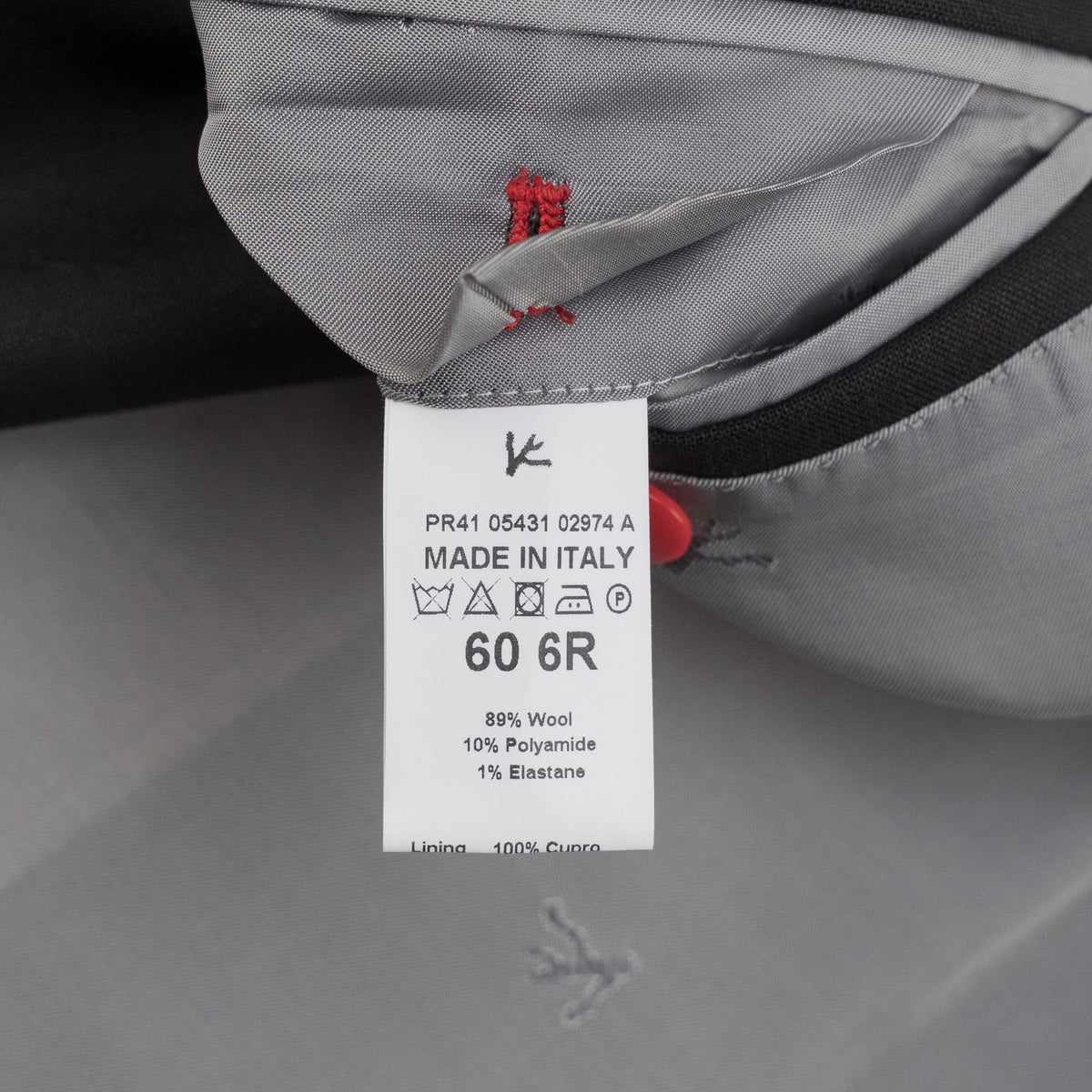 $7050 ISAIA "Gregorio" Black Hand-Sewn Suit Stretch Wool Comfort 50 US 60 EU 6R
