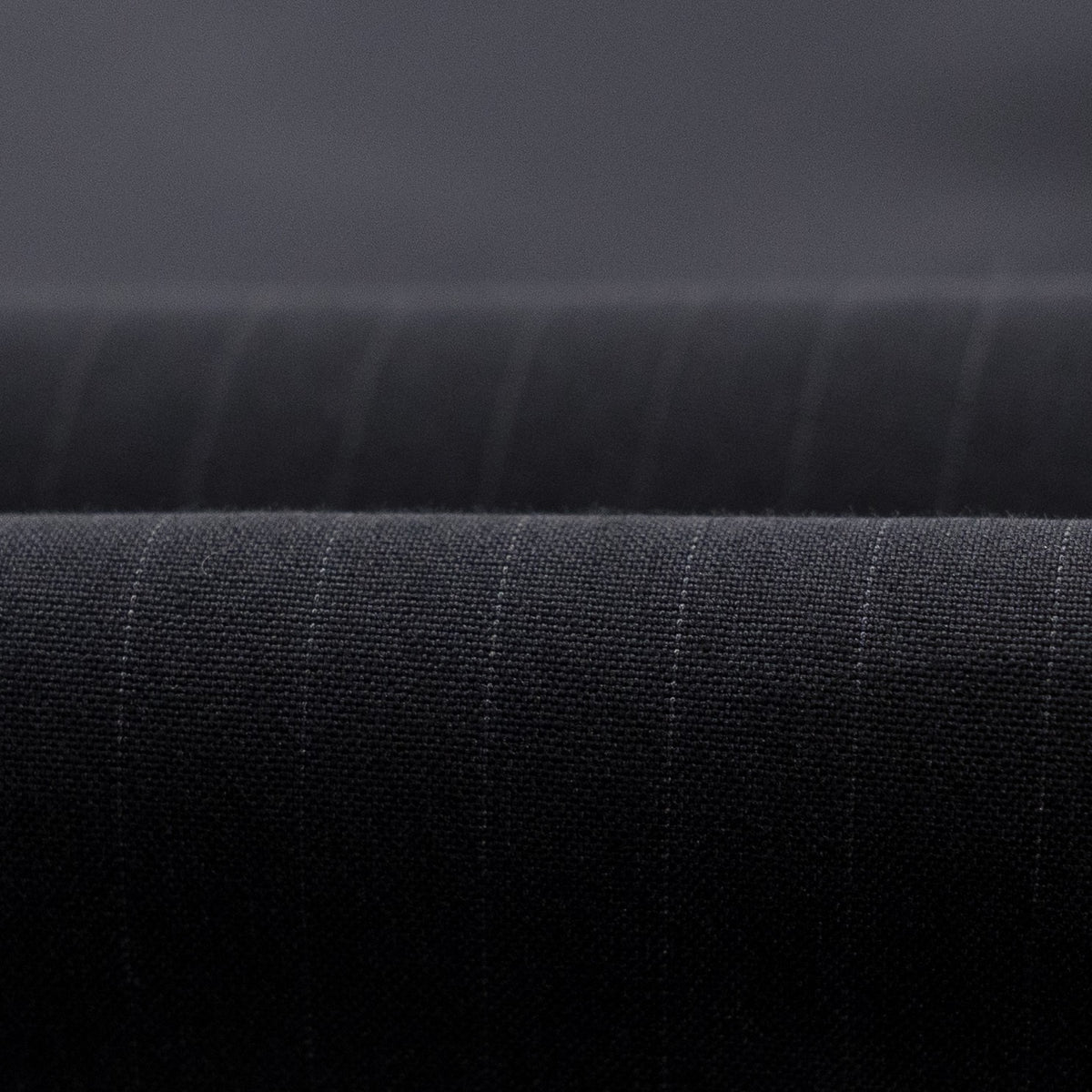 2450$ JIL SANDER Dark Blue Wool Suit Striped Fine Cotton Blend 42 US / 52 IT