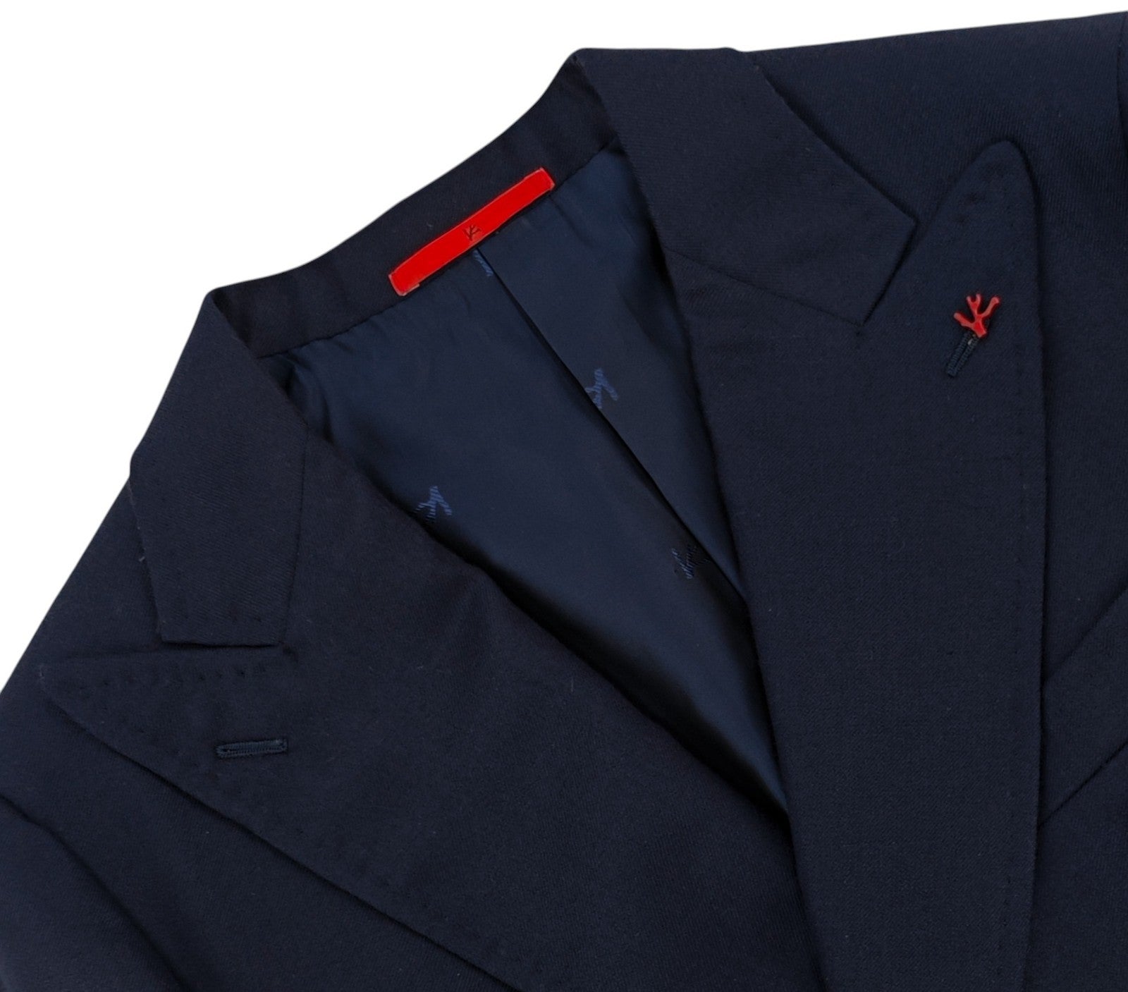 $6120 ISAIA "Capri" Aquacashmere - Silk Blue Jacket Sport Coat 36 US / 46 EU 8R