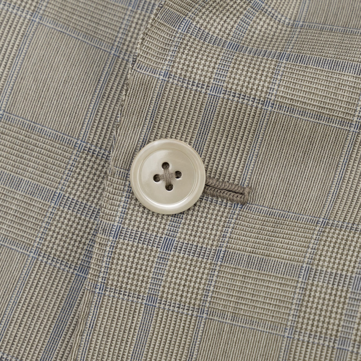 $6700 ISAIA "Gregorio" Light Beige Suit Fine Wool / Silk 38 US / 48 EU 8R