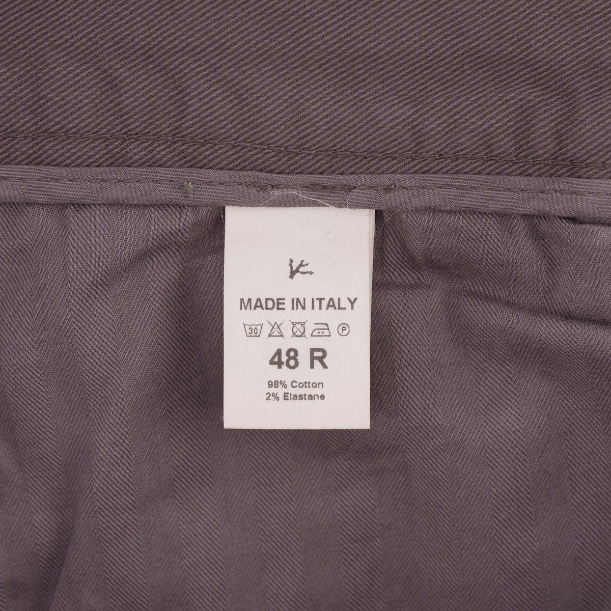 725$ ISAIA NAPOLI Plum 5 Pocket Jeans Trouse Denim Cotton Slim 32 US / 48 EU