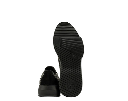1150$ GIORGIO ARMANI Runway Shoes Woven Mesh Tech + Suede 5 UK / 6 US / 39 IT
