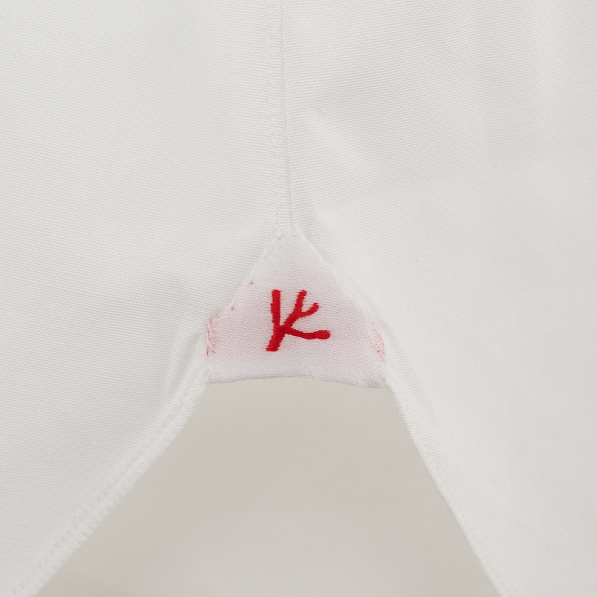 750$ ISAIA NAPOLI "Mix" Dress Shirt Hand-Sewn White Oxford Cotton 18 - 45